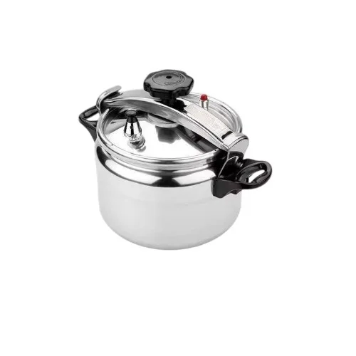 Electromate 9L Manual Pressure Cooker – Heavy Gauge Aluminium, Fast & Energy-Efficient Cooking, Safety Lock Lid
