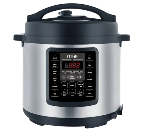 MIKA Smart Pressure Cooker 6L Stainless Steel MPC1106