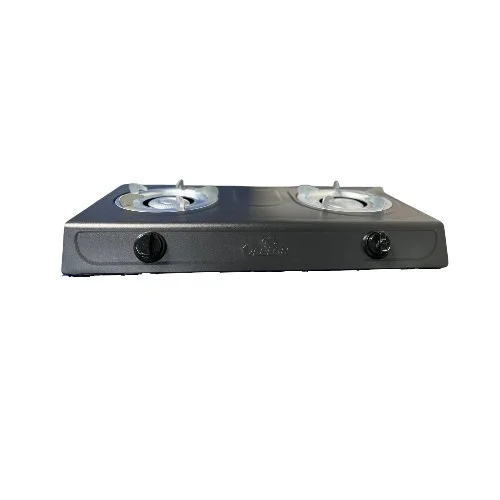 Olelon 2 Burner Stainless Steel Gas Cooker – Table Top LPG Stove