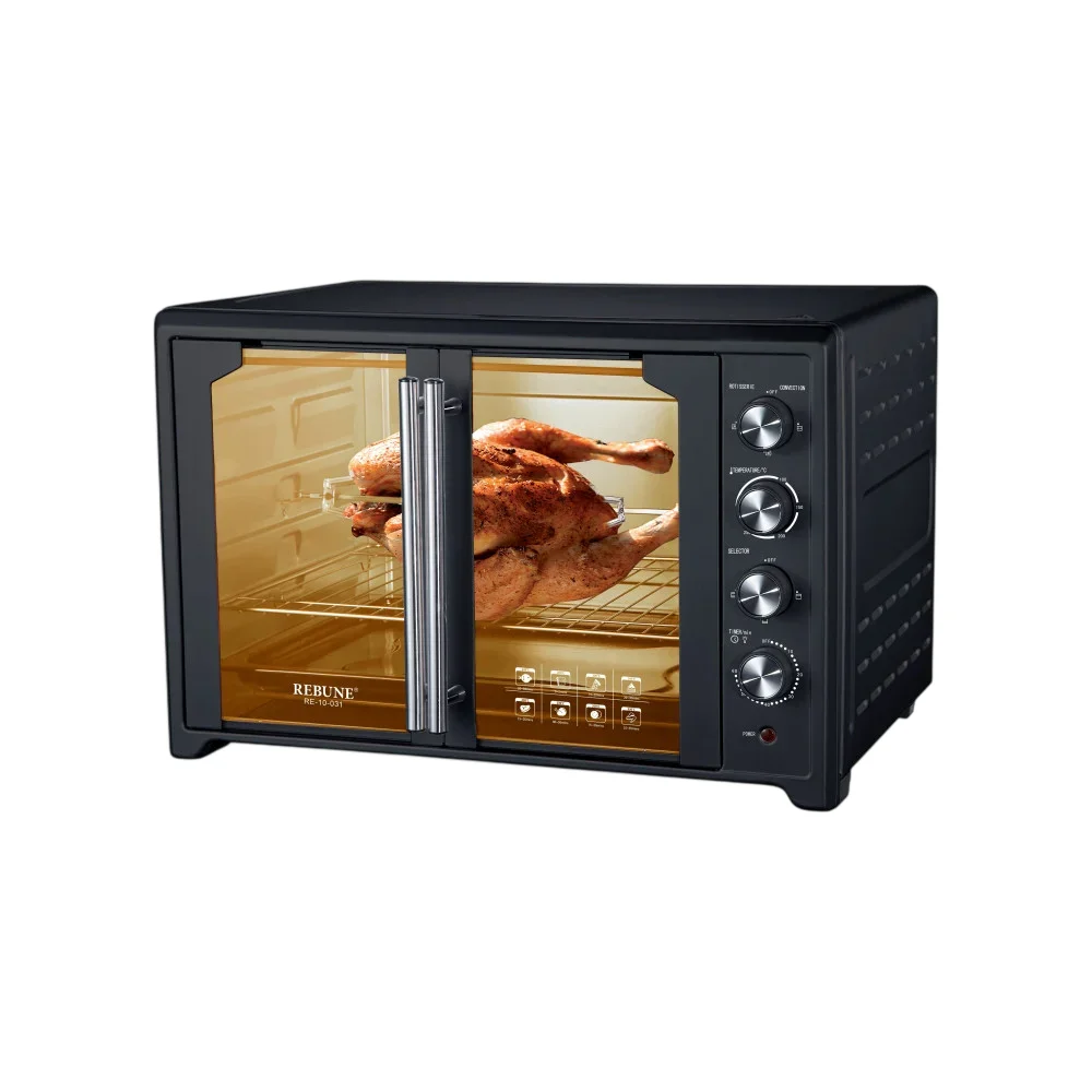 Rebune French Electric Oven – 75L, 2800W, Convection & Heat Distribution