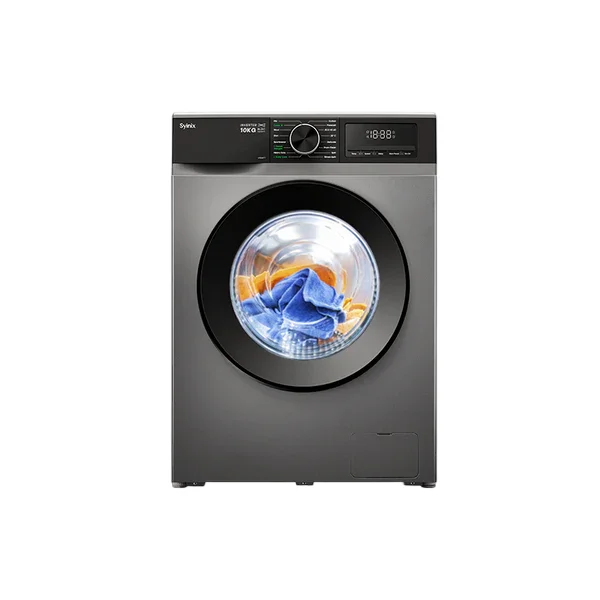 Syinix 10KG Wash & Spin Washing Machine, Grey - V10WFT