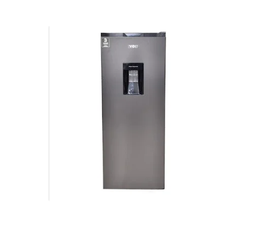 VON 170L Direct Cool Single Door Refrigerator with Water Dispenser, Grey Finish - VRS-170DRAG